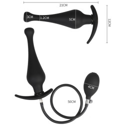 InflateGear Plug gonflable Expand Up 19 x 5.5cm